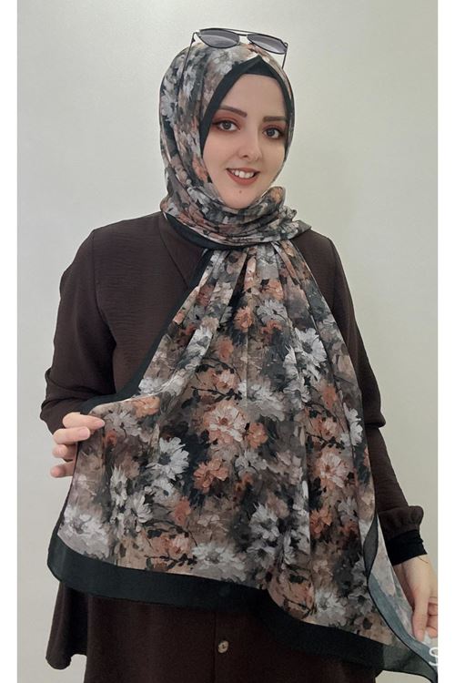 Çiçek Desen Rüya Aura Soft Şal  