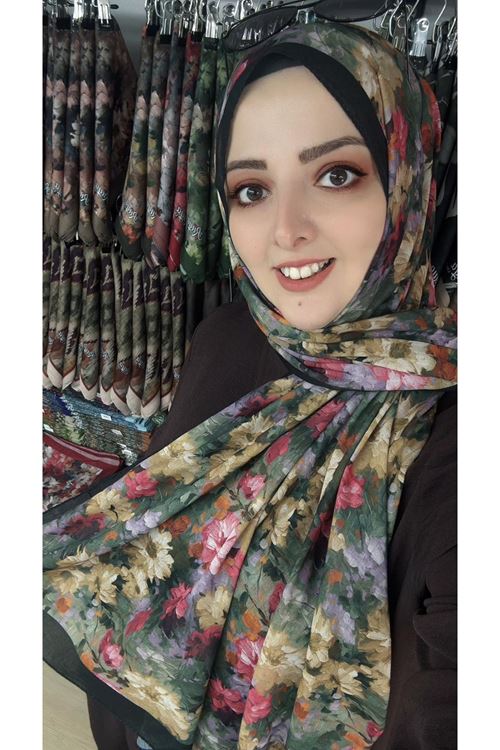  Çiçek Desen Rüya Aura Soft Şal 