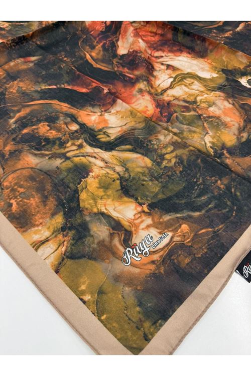 Rüya Lina Alsu Desen Soft Eşarp Kod: 3570 - V04