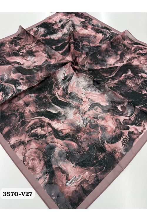 Rüya Lina Alsu Desen Soft Eşarp Kod: 3570 - V27