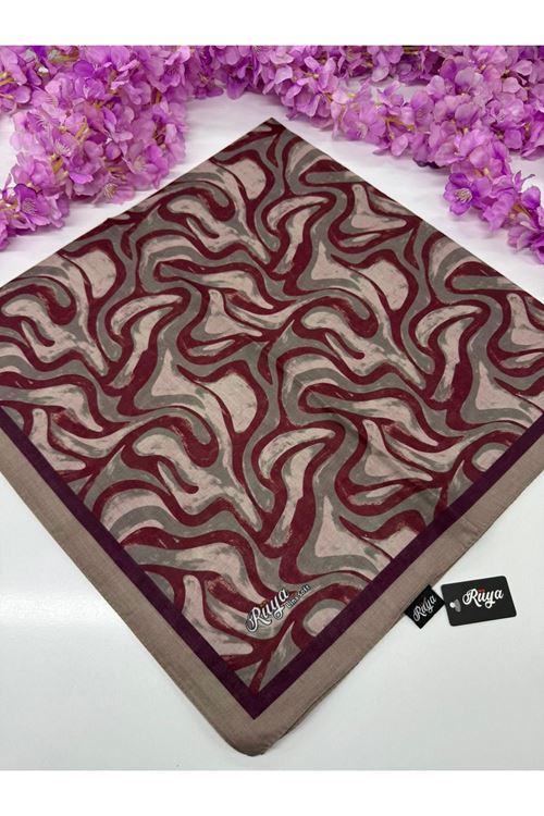 Rüya Lina Suyolu Desen Soft Eşarp Kod : 4218 