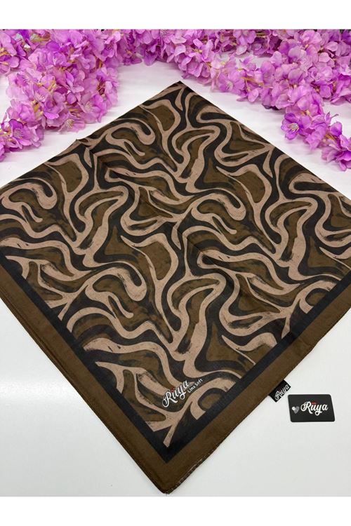 Rüya Lina Suyolu Desen Soft Eşarp Kod : 4218 