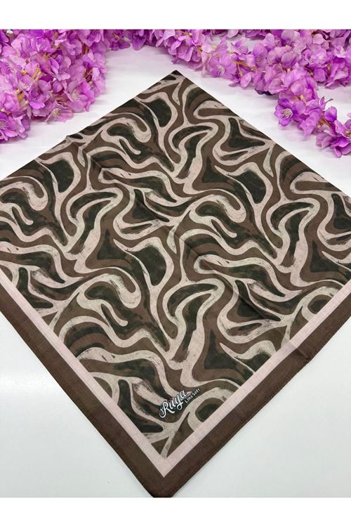 Rüya Lina Suyolu Desen Soft Eşarp Kod : 4218