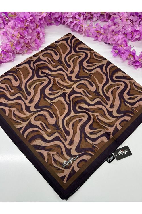 Rüya Lina Suyolu Desen Soft Eşarp Kod : 4218 