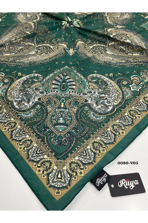 Rüya Lina Etnik Desen Soft Eşarp Kod: 0080 - V05