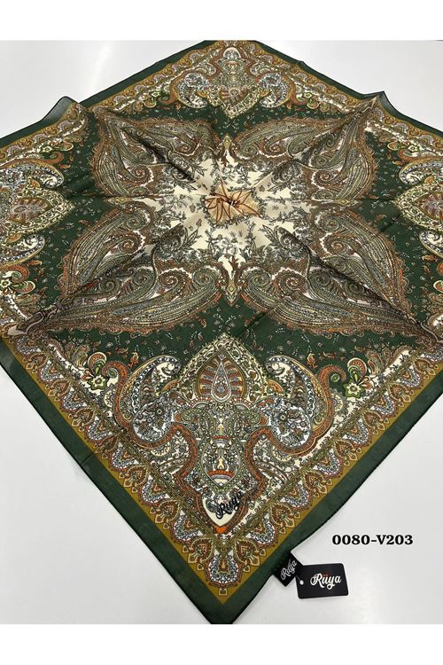 Rüya Lina Etnik Desen Soft Eşarp Kod: 0080 - V203