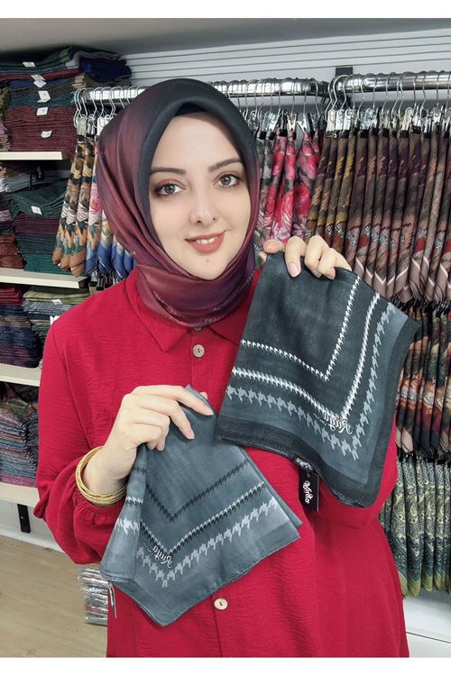 Rüya Lina Kazayağı Desen Soft Eşarp 