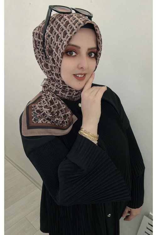 Rüya Lina Döngü Desen Soft Eşarp 