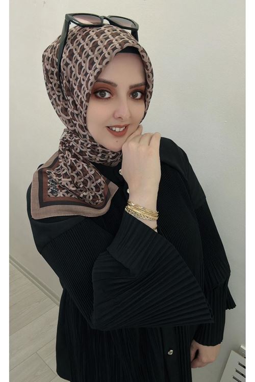 Rüya Lina Döngü Desen Soft Eşarp 
