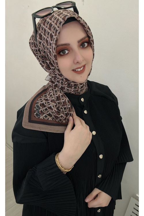 Rüya Lina Döngü Desen Soft Eşarp 