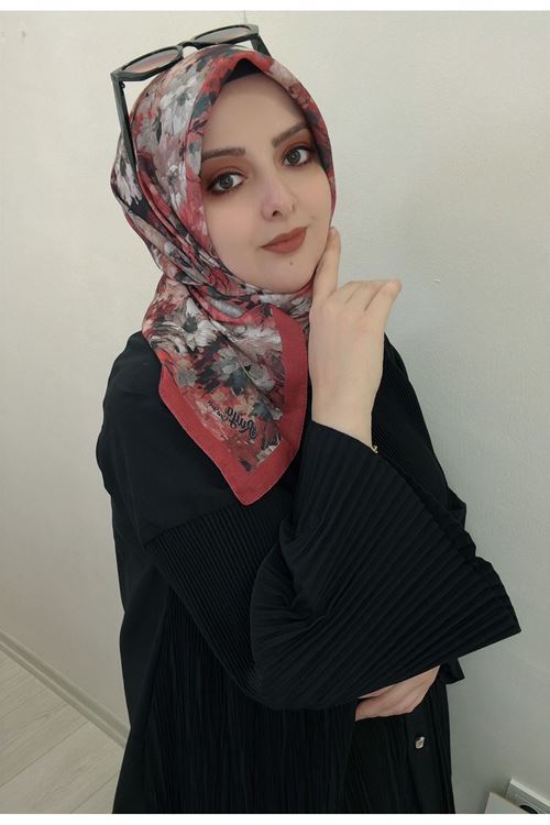 Rüya Lina Çiçek Desen Soft Eşarp  
