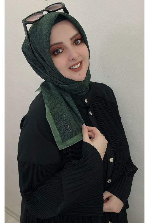 Rüya Lina Etnik Desen Soft Eşarp Kod: 0203 - V03  