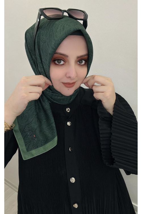 Rüya Lina Etnik Desen Soft Eşarp Kod: 0203 - V03  