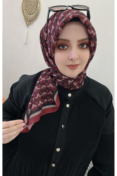 Rüya Lina Döngü Desen Soft Eşarp 