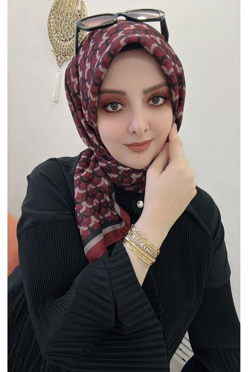 Rüya Lina Döngü Desen Soft Eşarp 