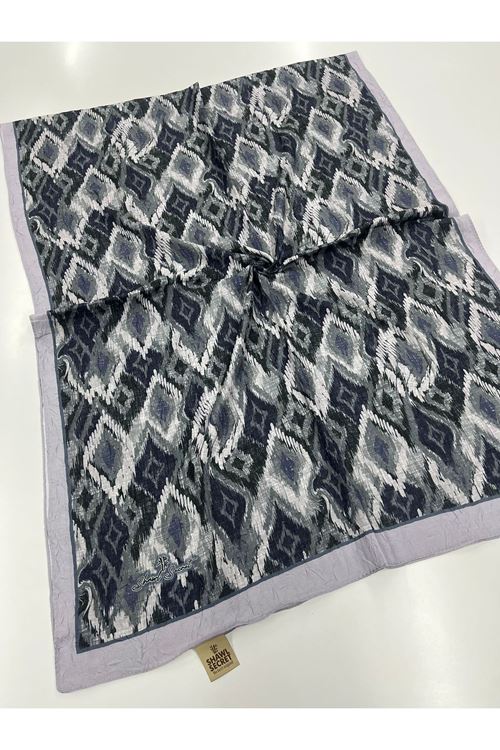 Retro Desen Kraş Şal