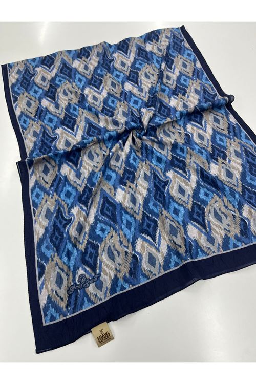 Retro Desen Kraş Şal