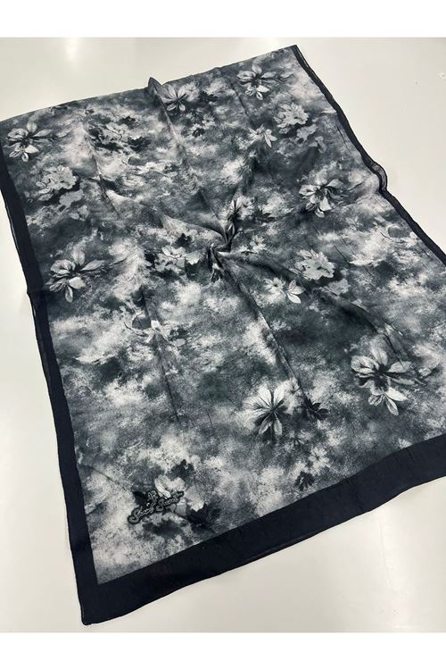 Yaprak Desen Kraş Şal 