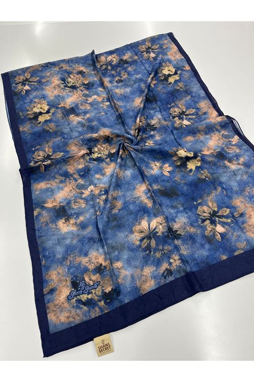 Yaprak Desen Kraş Şal