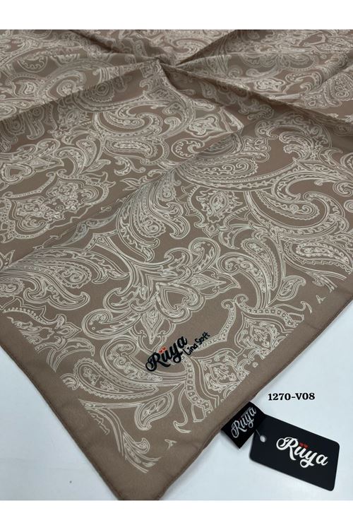 Rüya Lina Etnik Desen Soft Eşarp Kod: 1270 - V08