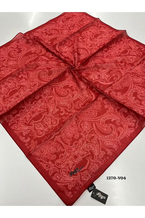 Rüya Lina Etnik Desen Soft Eşarp Kod: 1270 - V04