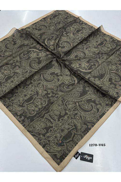 Rüya Lina Etnik Desen Soft Eşarp Kod: 1270 - V45