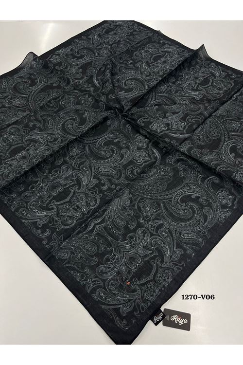 Rüya Lina Etnik Desen Soft Eşarp Kod: 1270 - V06