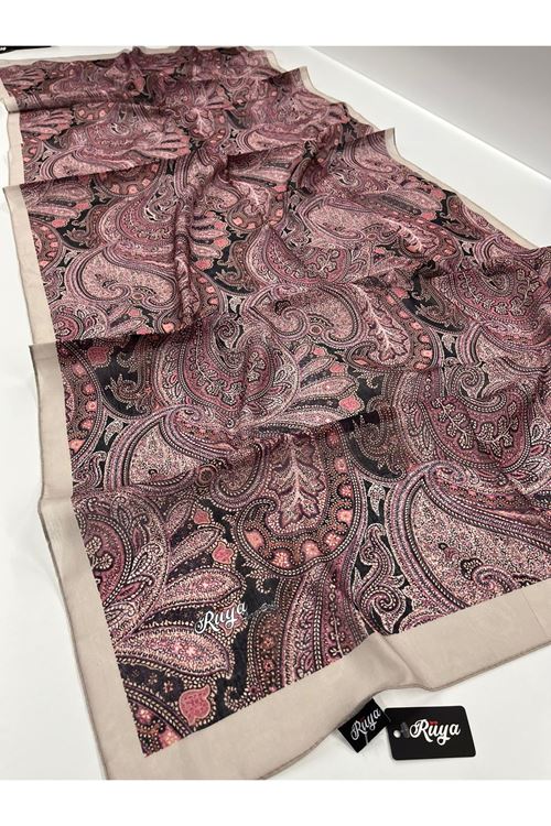 Rüya Lina Etnik Desen Aura Soft Şal Kod: 3558 - V05