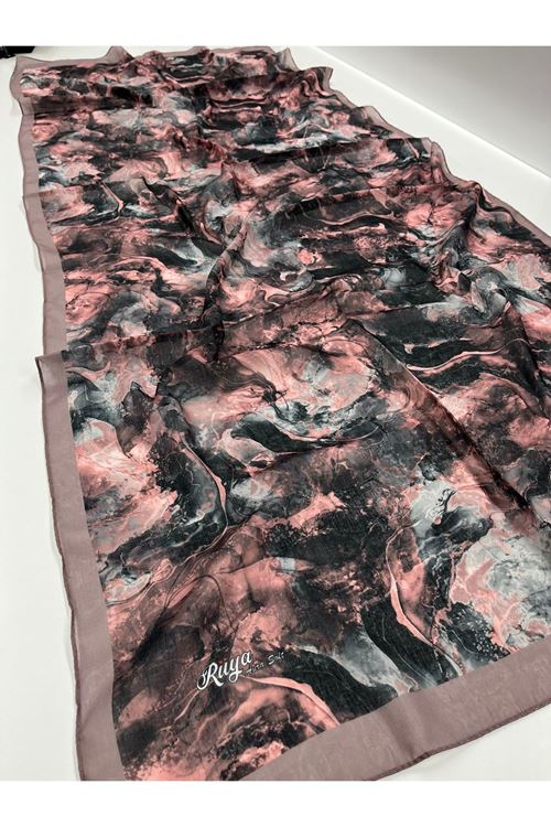 Rüya Lina Alsu Desen Aura Soft Şal Kod: 3570 - V27
