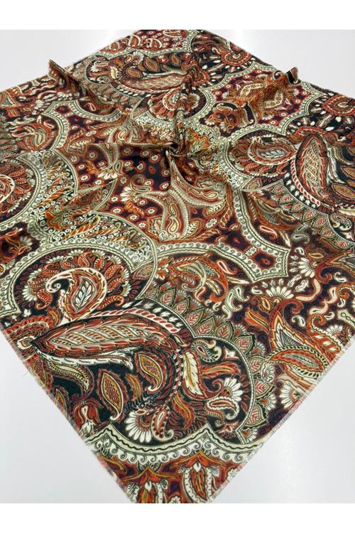 Rüya Koton Eşarp Etnik Desen