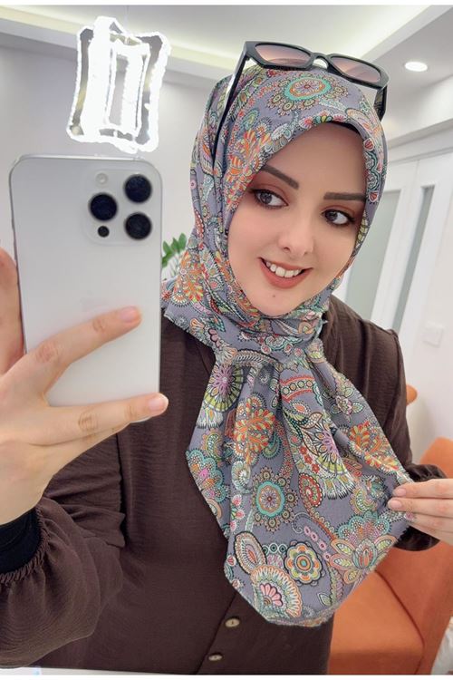 Rüya Koton Eşarp İmera Modeli    