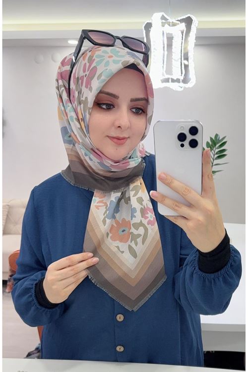 Rüya Koton Eşarp Elvan Modeli  
