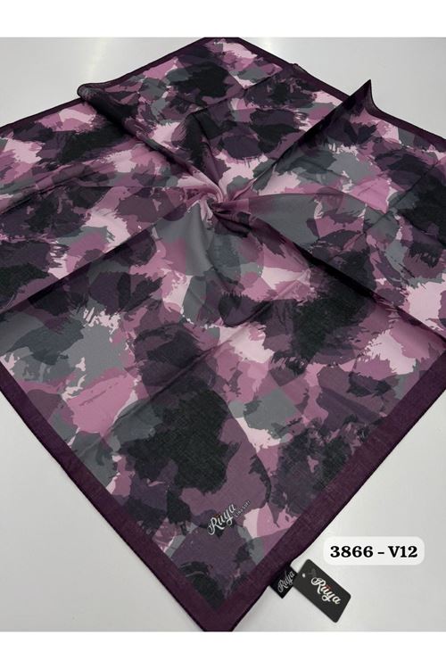 Rüya Lina Nisa Desen Soft Eşarp Kod: 3866 - V12
