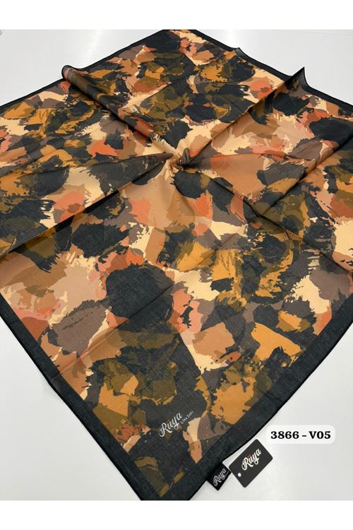 Rüya Lina Nisa Desen Soft Eşarp Kod: 3866 - V05