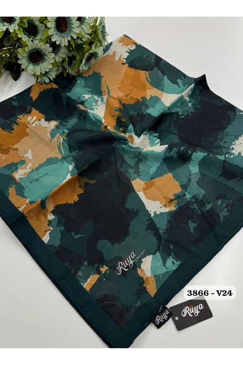 Rüya Lina Nisa Desen Soft Eşarp Kod: 3866 - V24