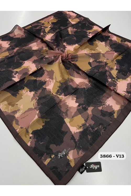 Rüya Lina Nisa Desen Soft Eşarp Kod: 3866 - V13