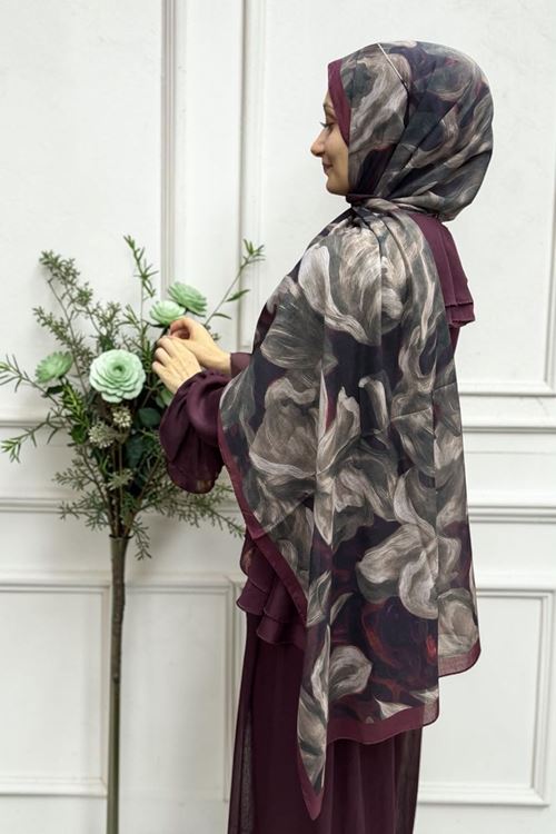  Rüya Batik Desen Aura Soft Şal Kod: 3348 - V11 
