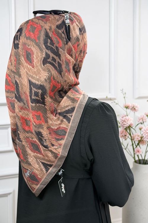 Rüya Lina Retro Desen Soft Eşarp   