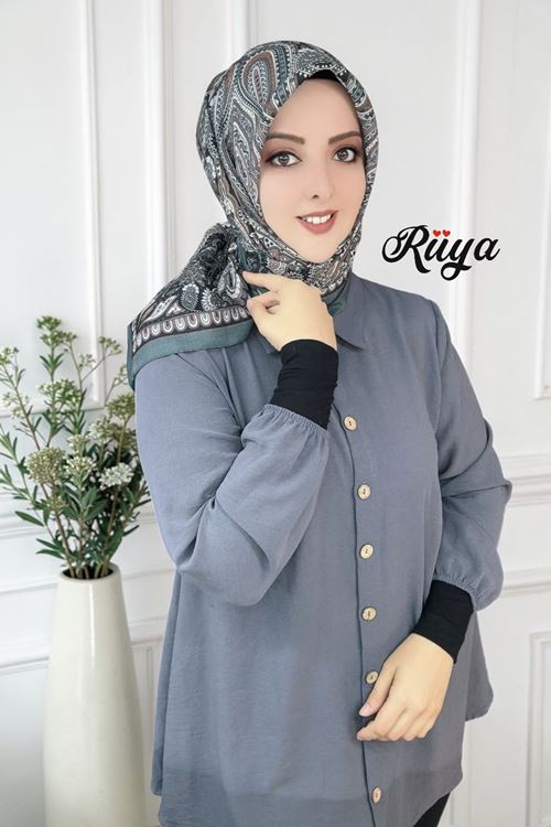 Rüya Lina Etnik Etro Desen Soft Eşarp Kod : 3225