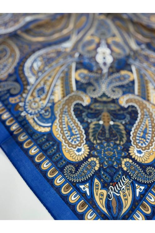Rüya Lina Etnik Etro Desen Soft Eşarp Kod : 3225