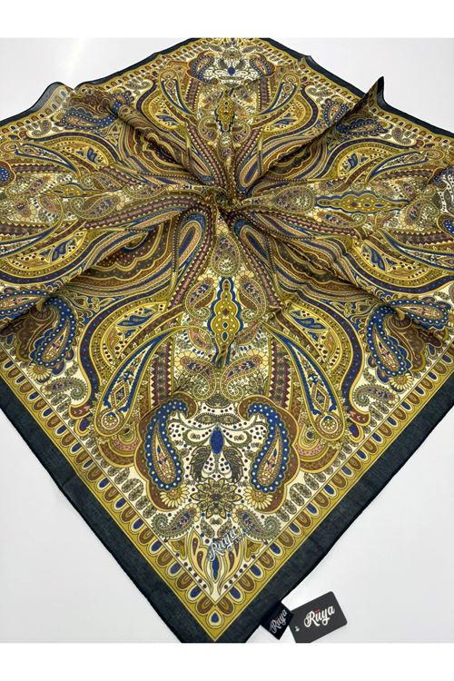 Rüya Lina Etnik Etro Desen Soft Eşarp Kod : 3225