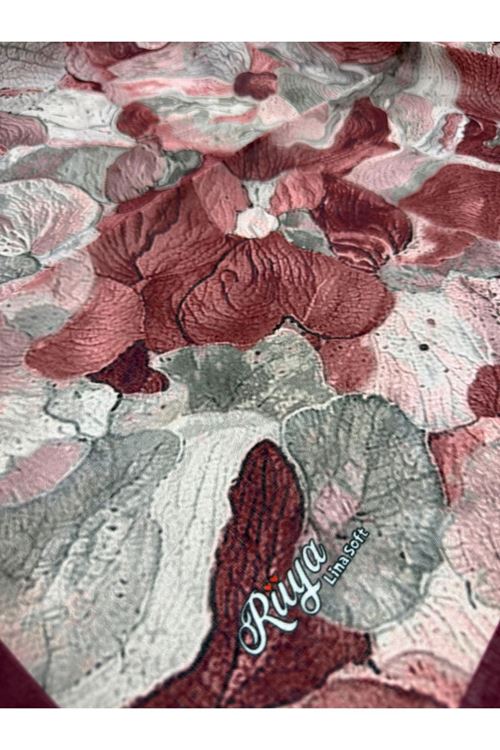 Rüya Lina Efsun Desen Soft Eşarp Kod : 3536