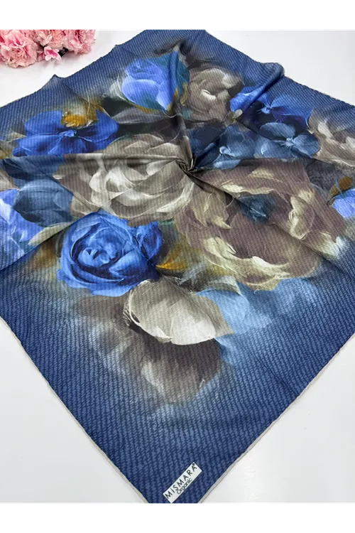 Rose Desen Organik  Eşarp Kod:5566