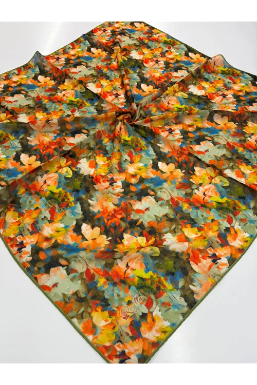 Rozella Soft Eşarp Batik Desen