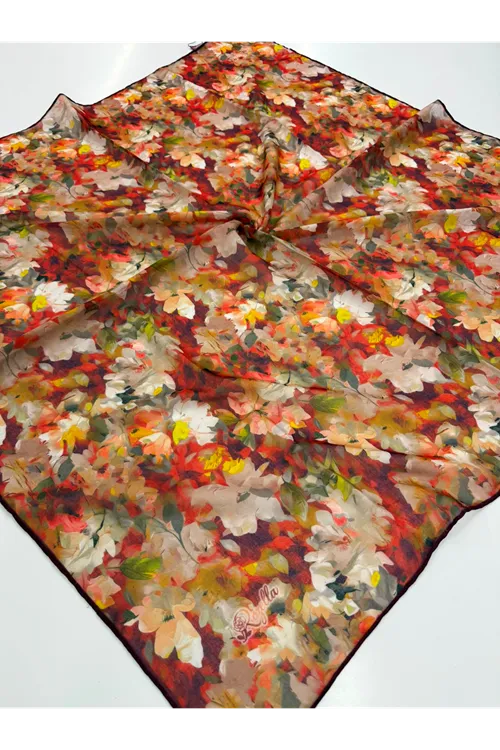 Rozella Soft Eşarp Batik Desen 