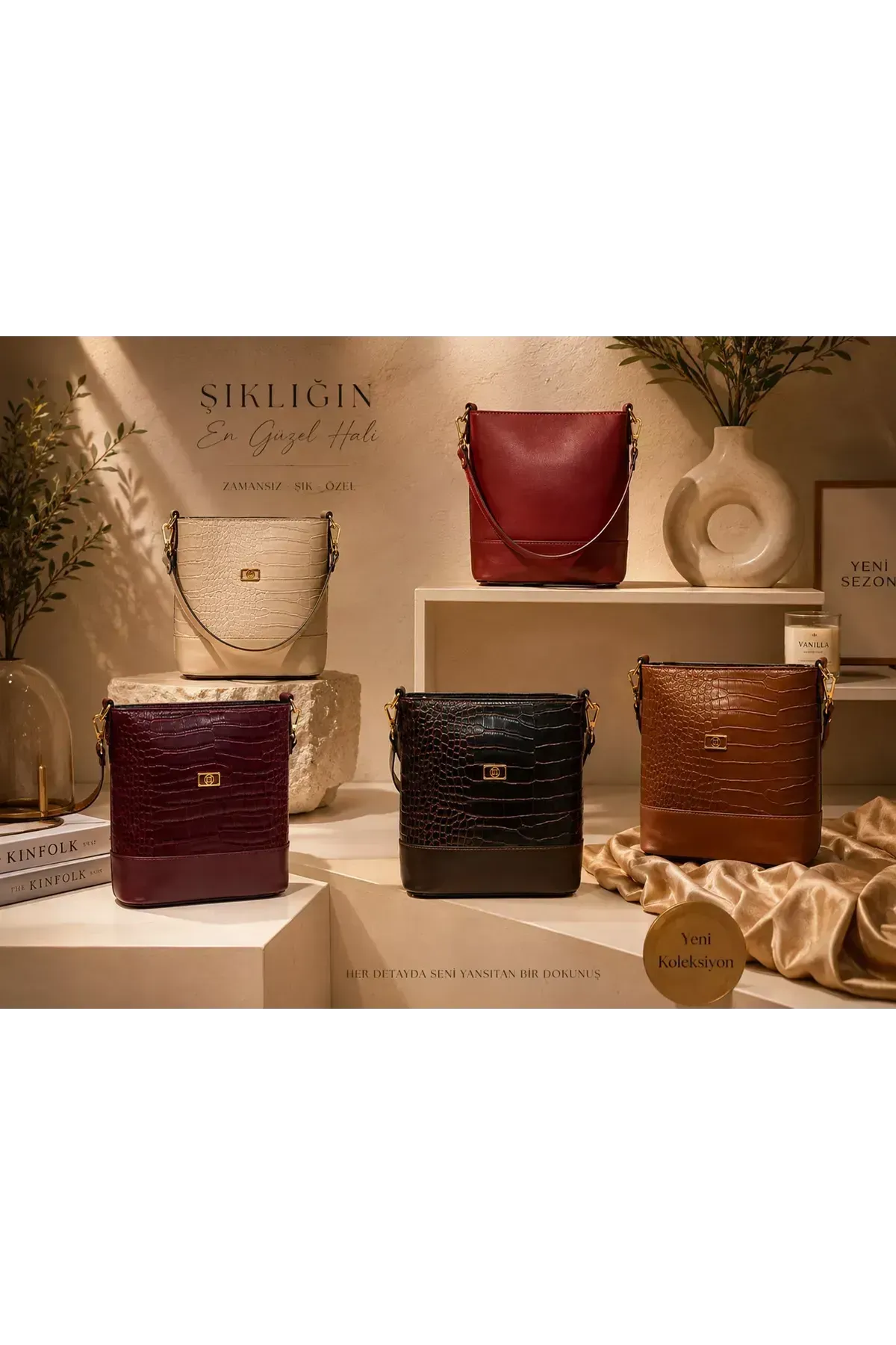Nora 05 - Kırmızı 
