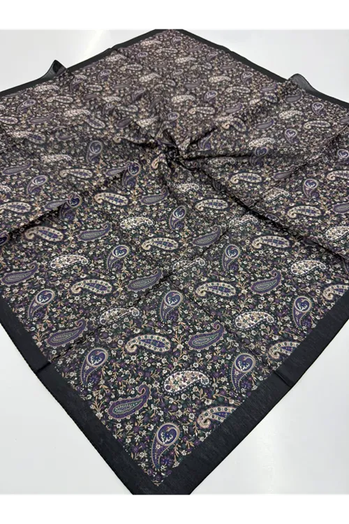 Etnik Minik Çiçek Soft Eşarp Kod: 3232