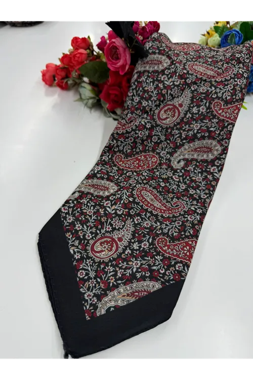 Etnik Minik Çiçek Soft Eşarp Kod: 3232