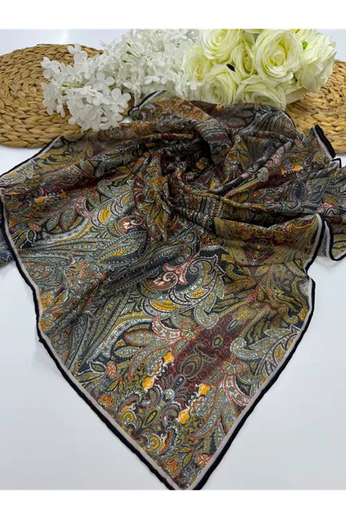 Etnik Desen Soft Eşarp Kod : 5252