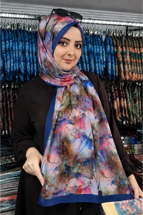 Gelincik Desen Kraş Şal